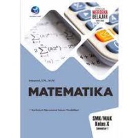 Image of Matematika SMK/MAK Kelas X Semester 1
