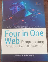 Image of Dasar-Dasar Dan Step By Step: Four In One Web Programming