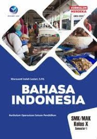 Image of Bahasa Indonesia SMK/MAK Kelas X  Semester 1